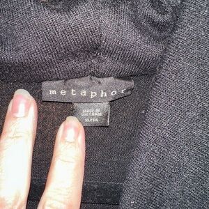 Metaphor Black Sweater